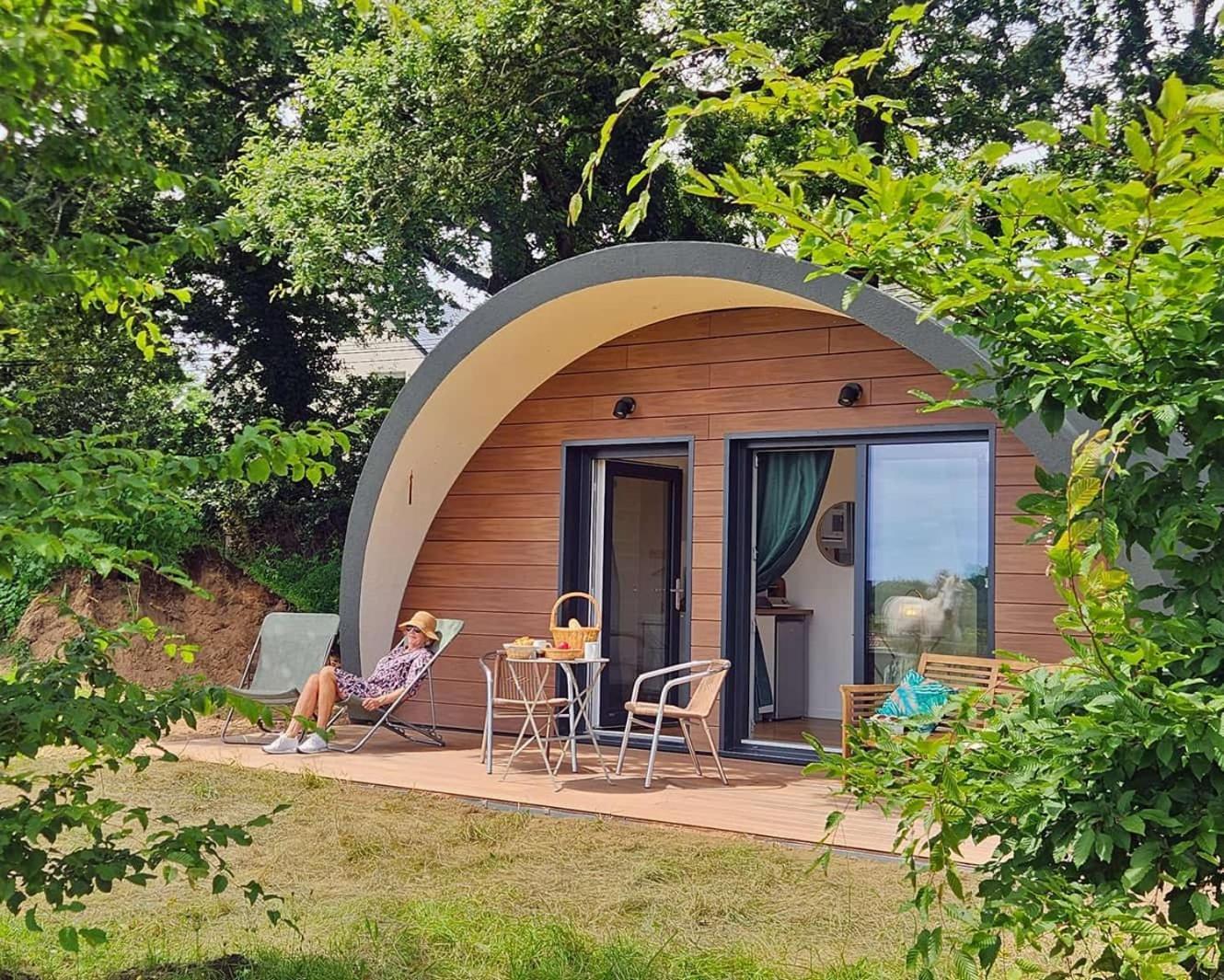 Gites & Tiny Houses Les Hauts De Toulvern Baden Cameră foto