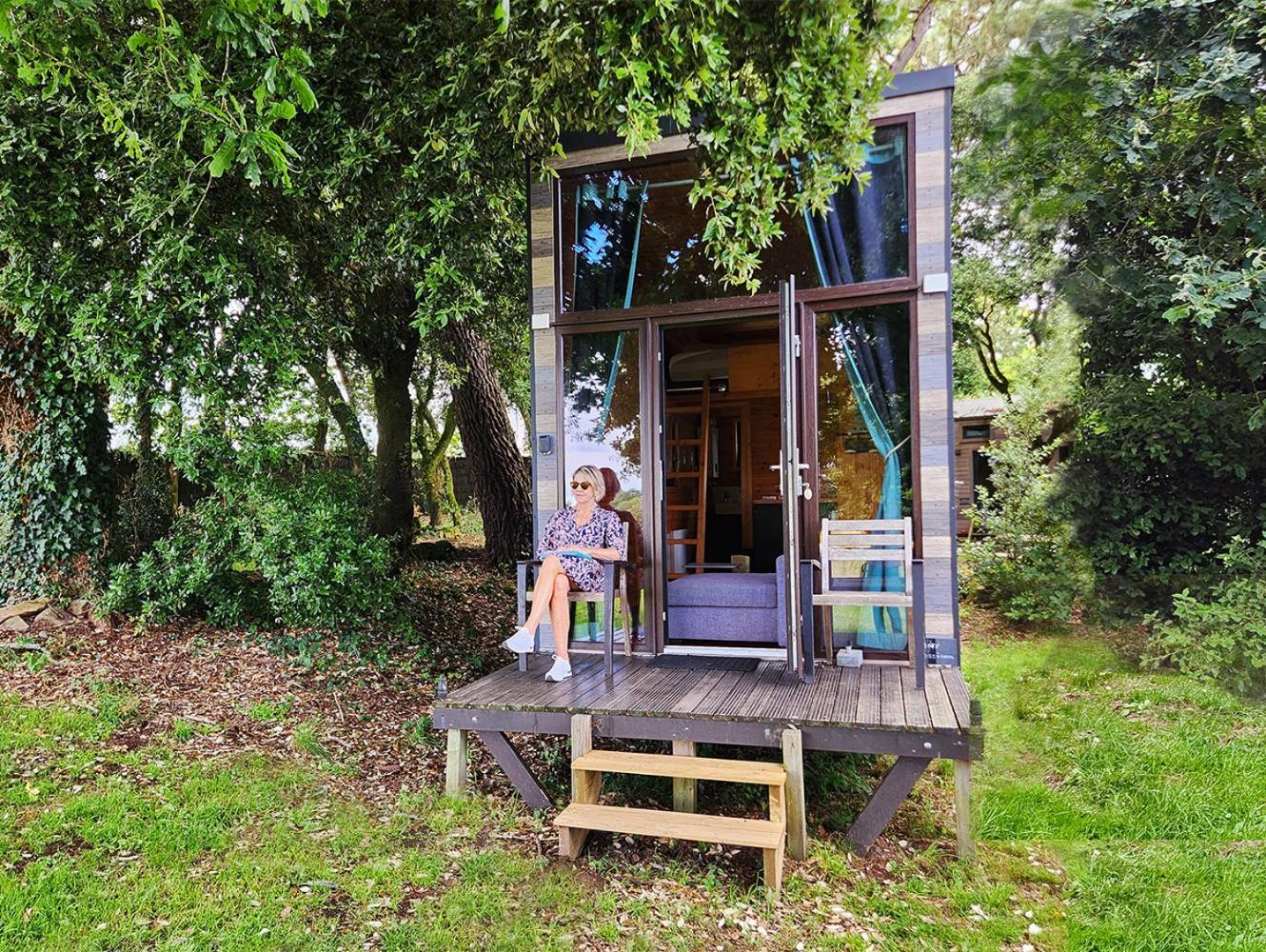 Gites & Tiny Houses Les Hauts De Toulvern Baden Cameră foto