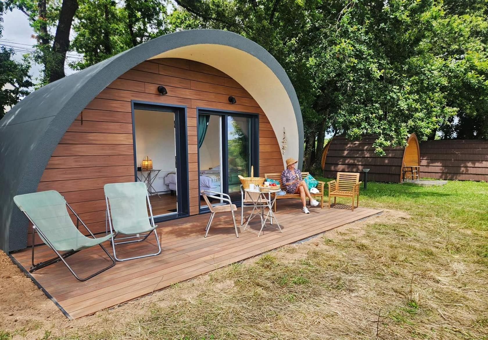 Gites & Tiny Houses Les Hauts De Toulvern Baden Cameră foto
